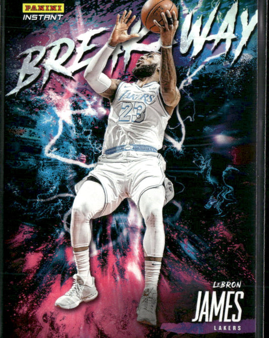 2020-21 Panini Instant NBA Breakaway LeBron James #B11