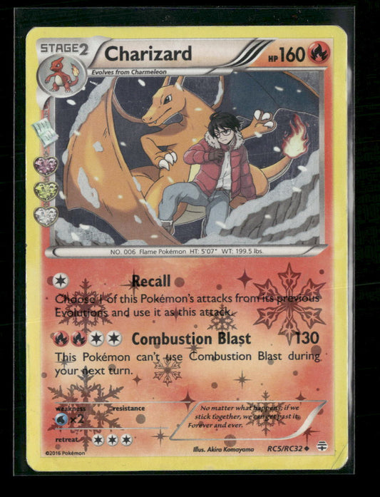 Generations: Radiant Collection Charizard #RC5/RC32 Damaged
