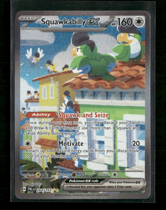SV02: Paldea Evolved Squawkabilly ex #264/193