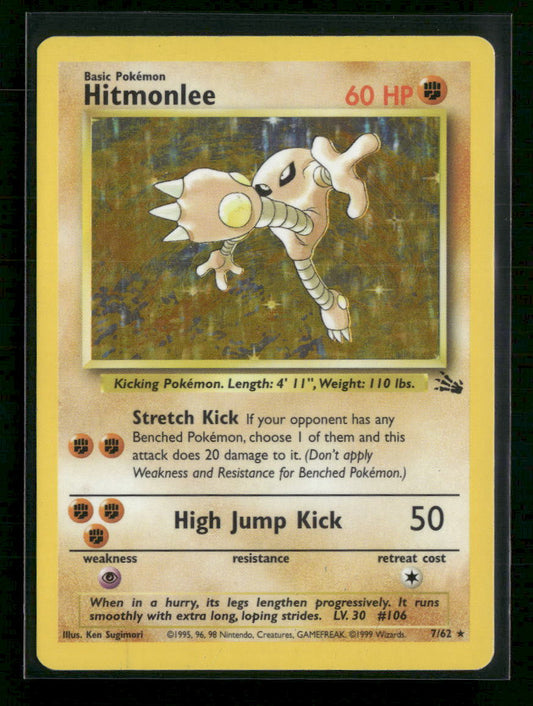 Fossil Hitmonlee (7) #07/62