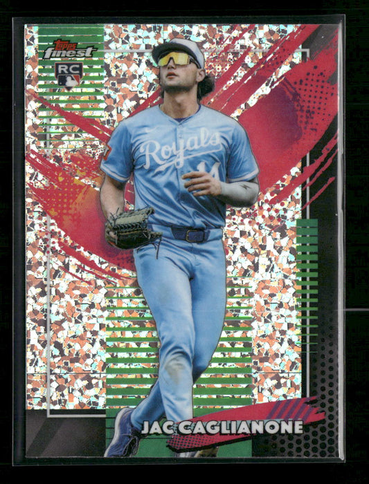 2026 Finest Mini-Diamond Refractors Jac Caglianone Rookie #201