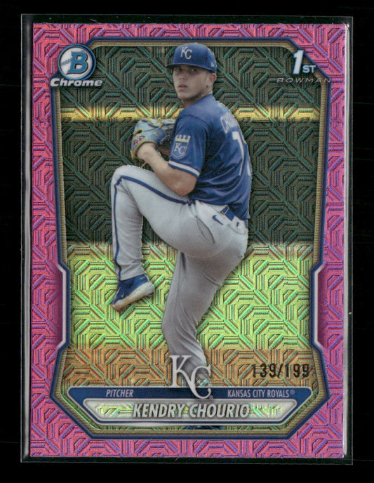 2026 Bowman Chrome Prospects Mojo Pink Refractor Kendry Chourio #/199 #BCP-7