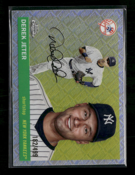 2025 Topps Chrome Platinum Topps Refractors Derek Jeter #/499 #458