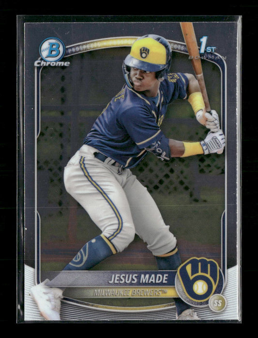 2025 Bowman Chrome Prospects Jesus Made #BCP-50