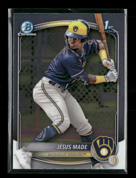 2025 Bowman Chrome Prospects Jesus Made #BCP-50