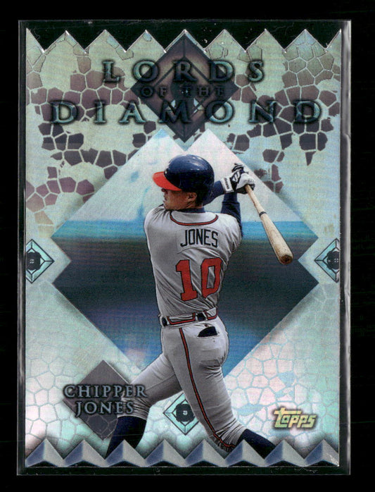 1999 Topps Chrome Lords of the Diamond Refractors Chipper Jones #LD2