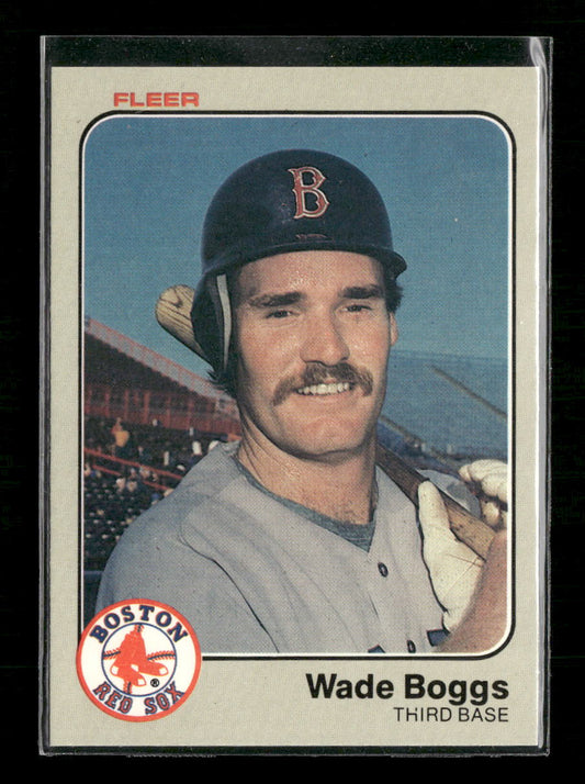 1983 Fleer Wade Boggs Rookie #179