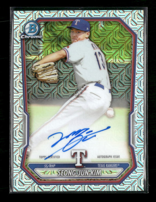 2026 Bowman Chrome Mojo Refractors Seong-Jun Kim Auto #BMA-SK