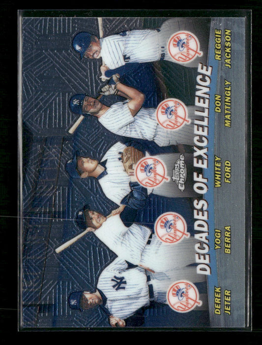 2001 Topps Chrome Combos Decades of Excellence #TC1