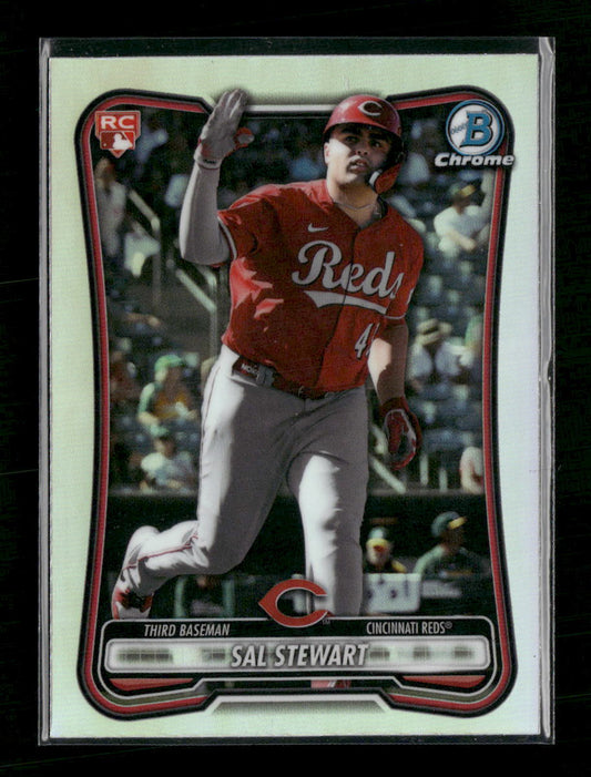 2026 Bowman Rookie Red RC Logo Sal Stewart Rookie #6
