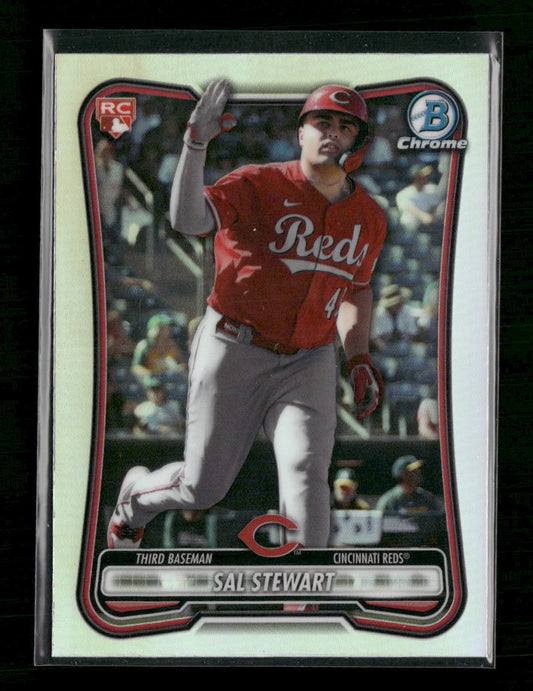 2026 Bowman Rookie Red RC Logo Sal Stewart Rookie #6