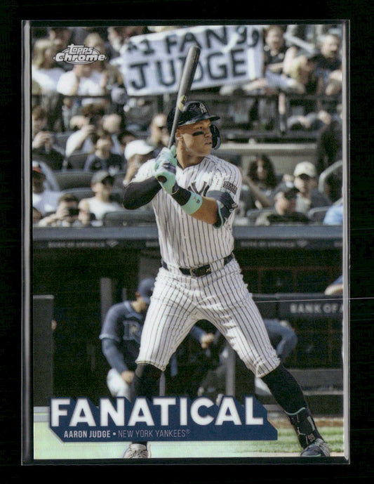 2025 Topps Chrome Fanatical Aaron Judge #FAN-14