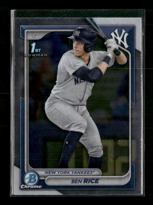 2024 Bowman Chrome Prospects Ben Rice #BCP-186