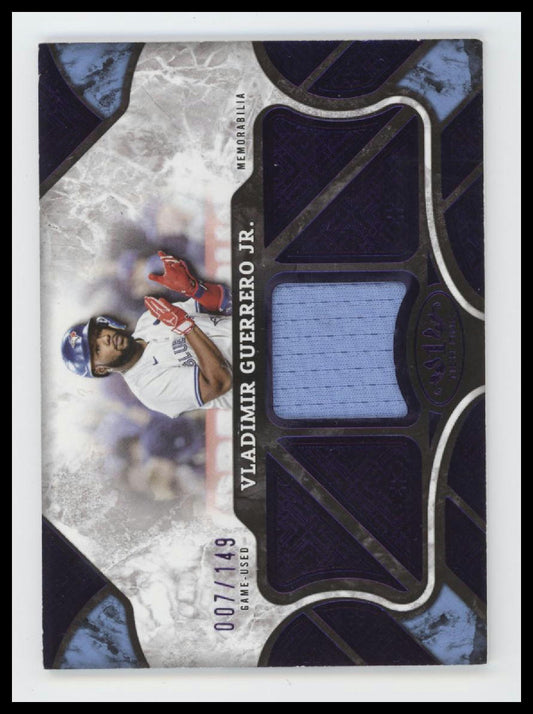 2025 Topps Tier One Tier One Relics Purple Foil Jackson Chourio #/149 #T1R-JC