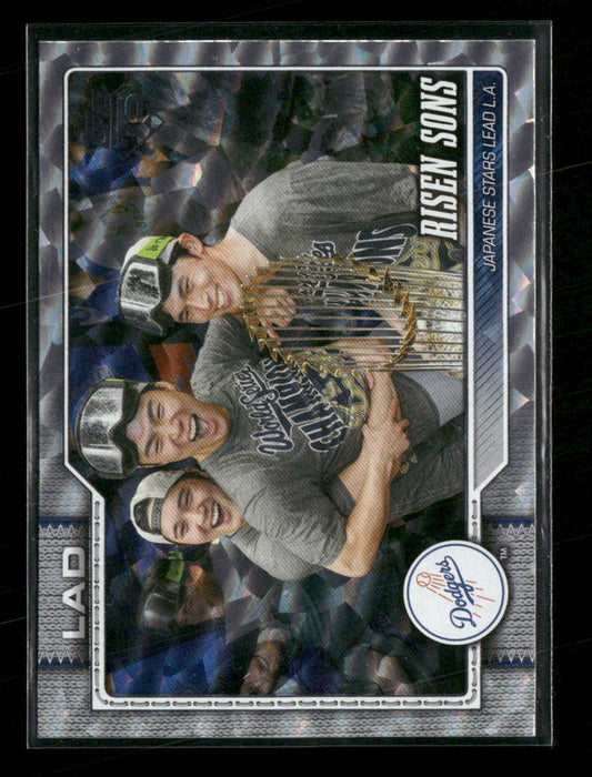 2026 Topps Silver Crackle Foil Risen Sons #642