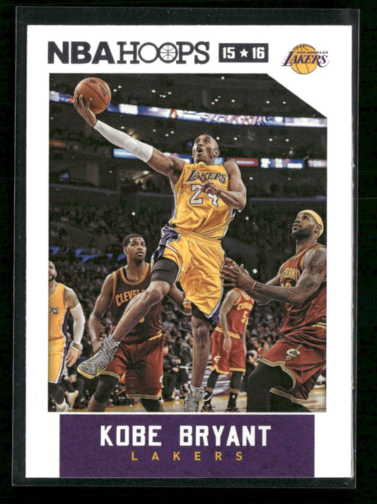 2015-16 Hoops Kobe Bryant #172