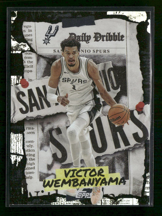 2025-26 Topps The Daily Dribble Victor Wembanyama #DD-11