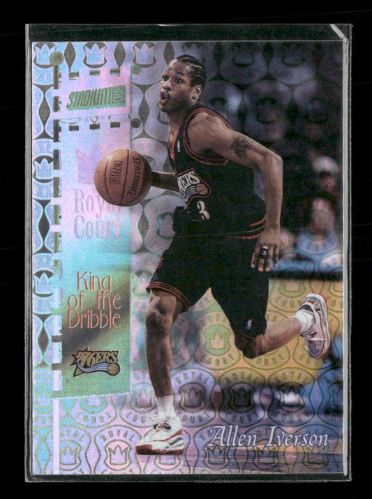 1998-99 Stadium Club Royal Court Allen Iverson #RC5