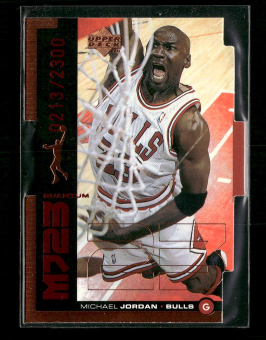 1998-99 Upper Deck MJ23 Tier 1 (Quantum Bronze) Michael Jordan #/2300 #QMM4