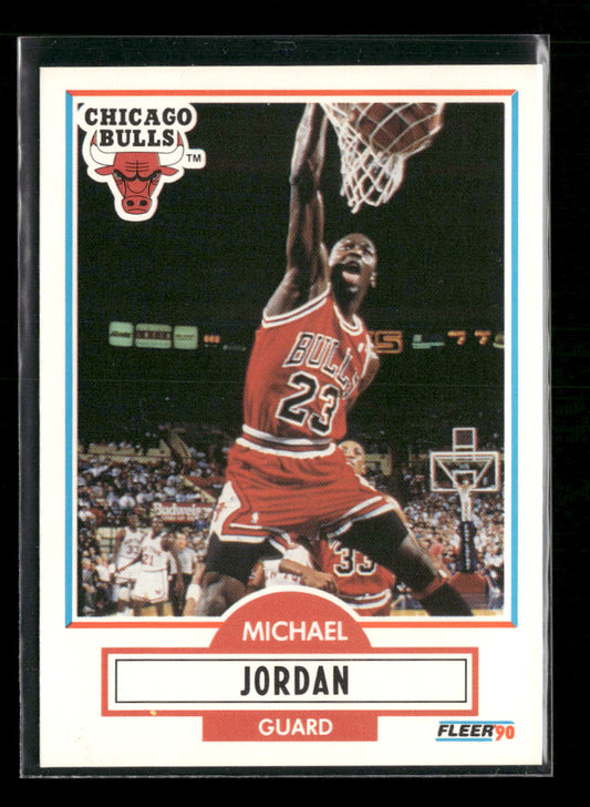 1990-91 Fleer Michael Jordan #26b