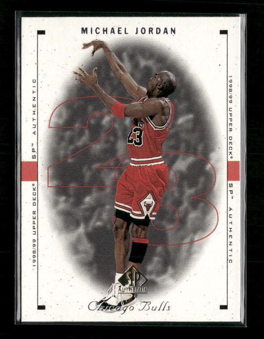 1998-99 SP Authentic Michael Jordan #9