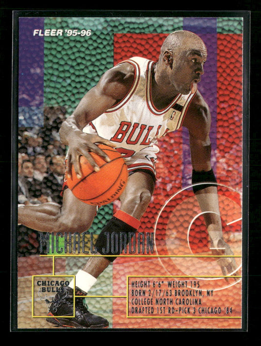 1995-96 Fleer Michael Jordan #22