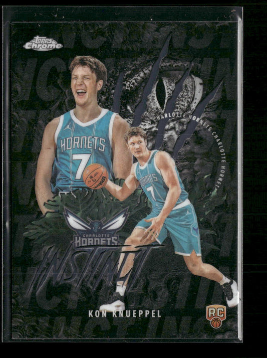 2025-26 Topps Chrome Instinct Kon Knueppel # INS-14
