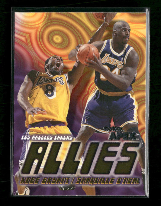1999-00 SkyBox Apex Allies Kobe Bryant / Shaquille O'Neal #1A