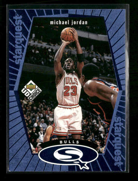 1998-99 UD Choice StarQuest Blue Michael Jordan #SQ30