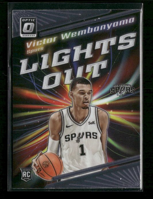 2023-24 Donruss Optic Lights Out Victor Wembanyama #4