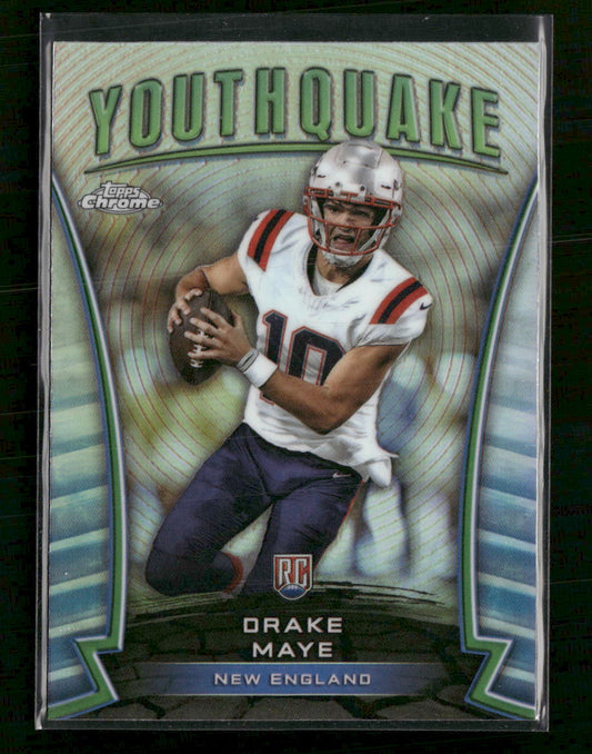 2024 Topps Chrome Youthquake Refractor Drake Maye #Y-2