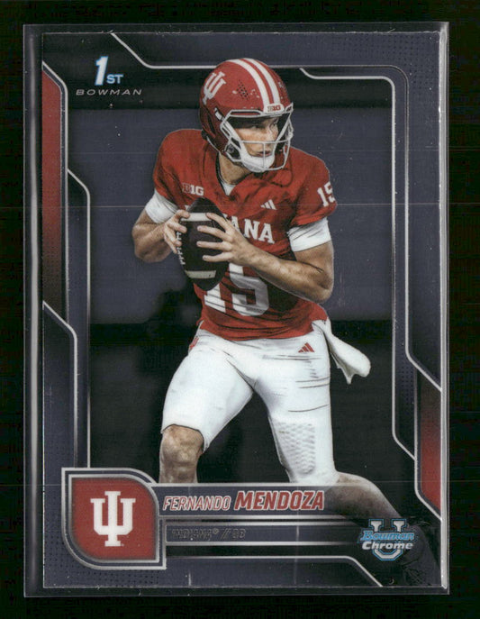2025 Bowman University Chrome Fernando Mendoza #109