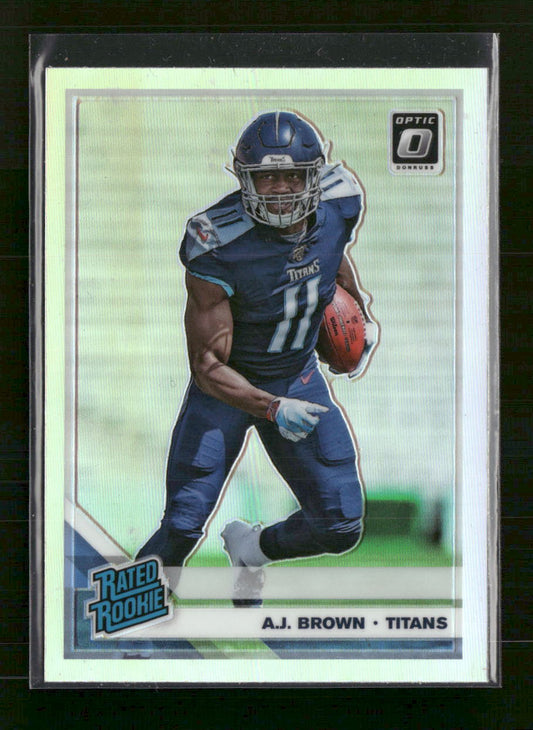 2019 Donruss Optic Holo A.J. Brown Rookie #164
