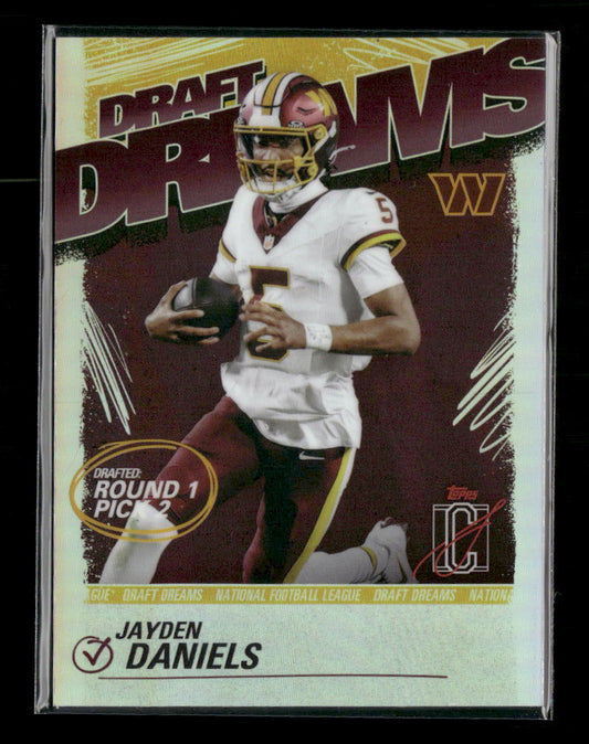 2025 Topps Signature Class Draft Dreams Jayden Daniels #DD-11