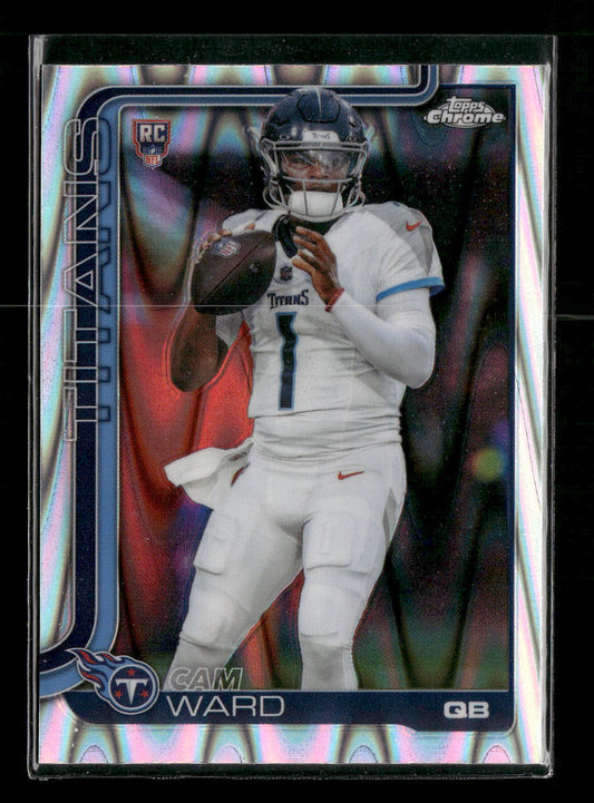 2025 Topps Chrome Ray Wave Refractor Cam Ward Rookie #314