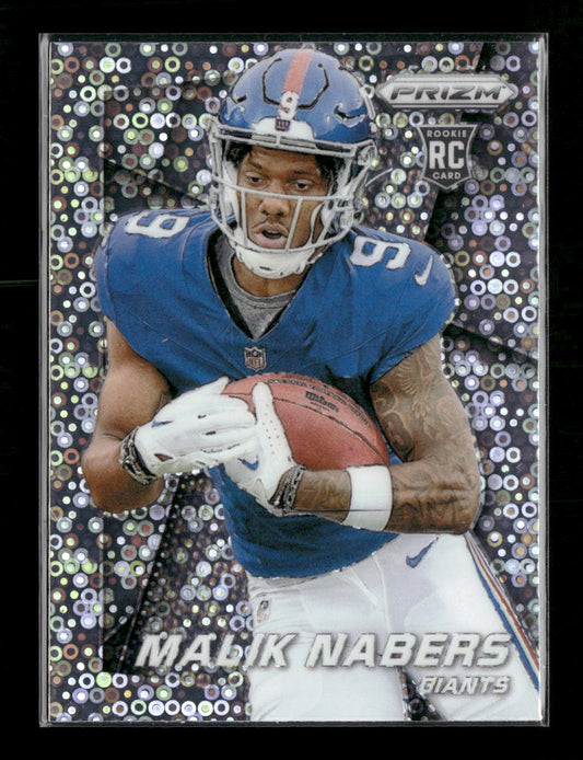 2024 Panini Prizm Prizm Flashback Rookie No Huddle Prizm Malik Nabers #5