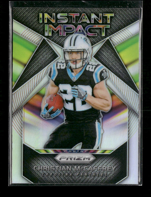 2017 Panini Prizm Instant Impact Prizm Christian McCaffrey #6