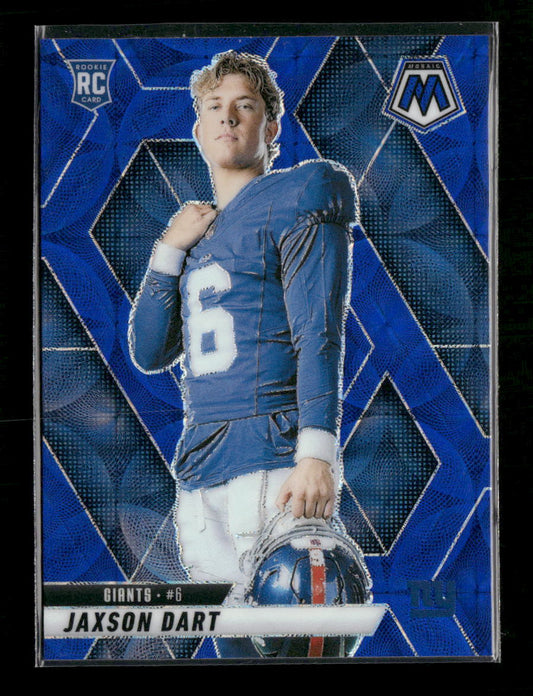 2025 Panini Mosaic Blue Scope Jaxson Dart Rookie #288