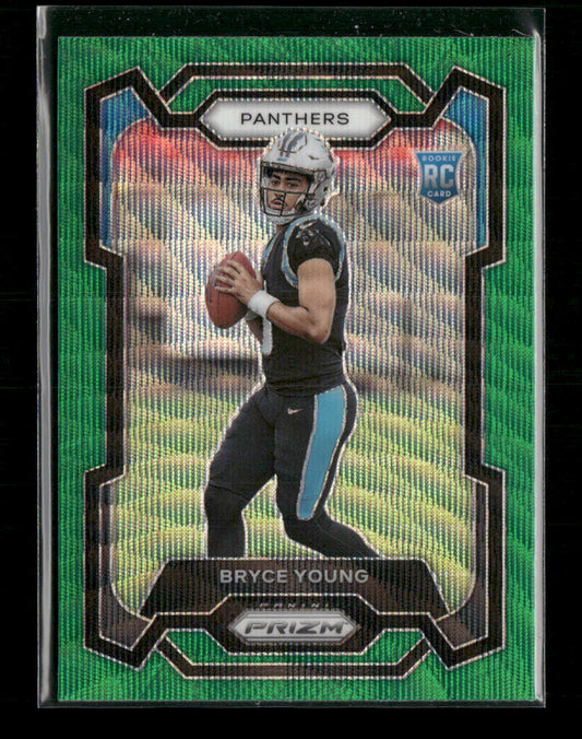 2023 Panini Prizm Green Wave Bryce Young #311