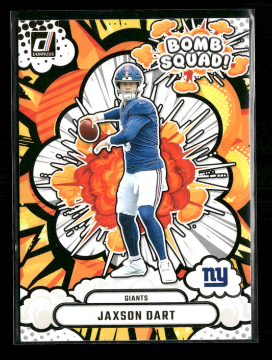 2025 Donruss Bomb Squad Jaxson Dart #BS-JDT