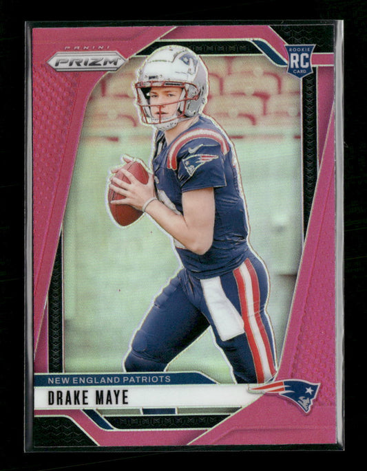 2024 Panini Prizm Pink Drake Maye Rookie #329