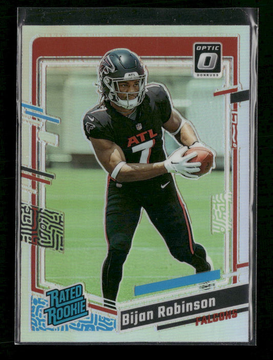 2023 Donruss Optic Holo Bijan Robinson Rookie #206