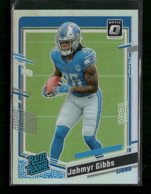 2023 Donruss Optic Holo Jahmyr Gibbs Rookie #236