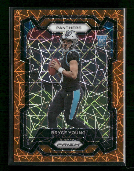 2023 Panini Prizm Orange Lazer Bryce Young #311