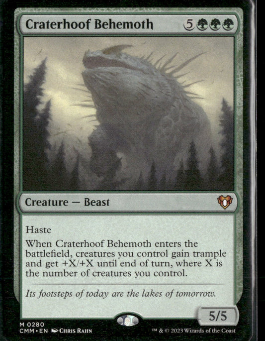 Commander Masters Craterhoof Behemoth #280