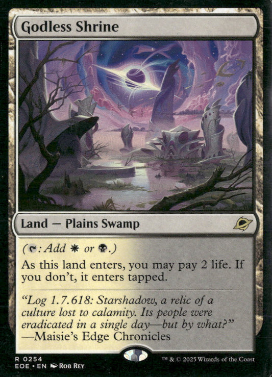 Edge of Eternities Godless Shrine #254