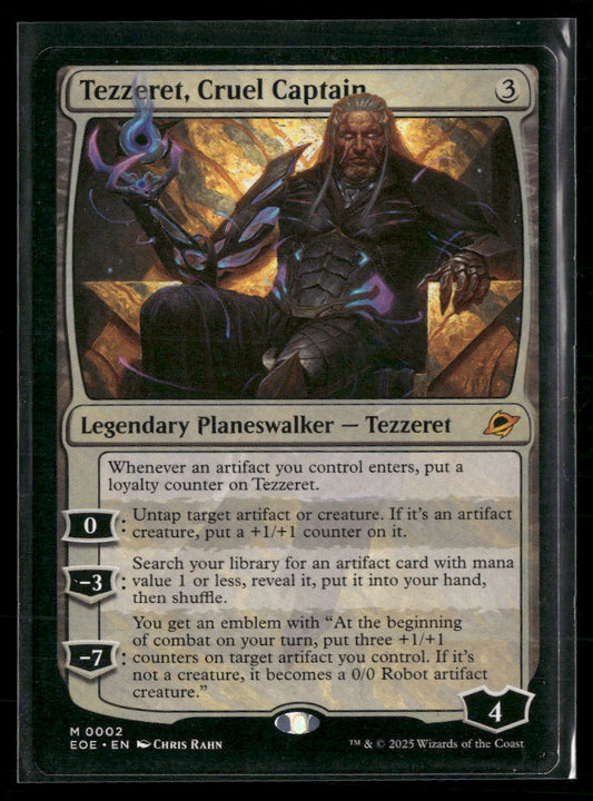 Edge of Eternities Tezzeret, Cruel Captain #2
