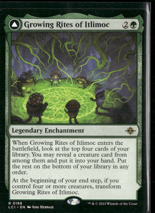 The Lost Caverns of Ixalan Growing Rites of Itlimoc #188