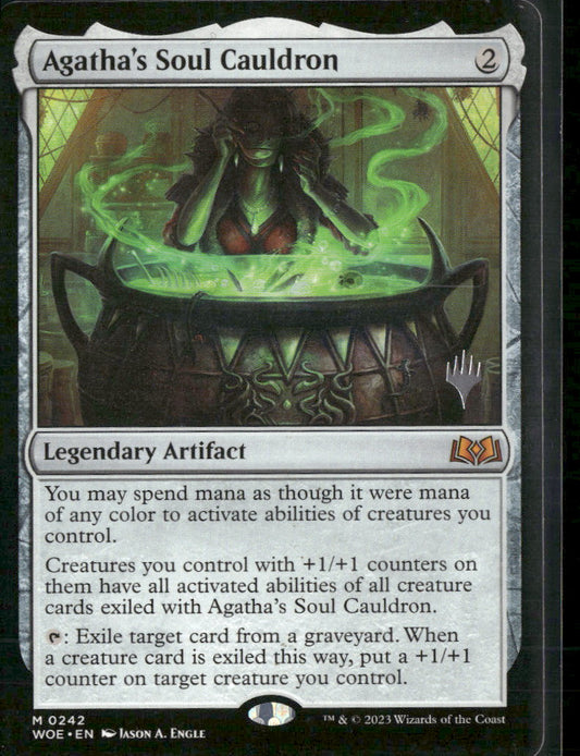 Promo Pack: Wilds of Eldraine Agatha's Soul Cauldron #242
