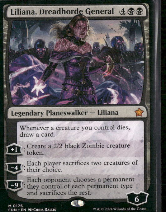 Foundations Liliana, Dreadhorde General #176